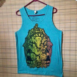 Babar elephant tank soft vibrant detail